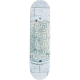Zoo York City Skateboard Deck - Z.Y.C. Sewer 8"