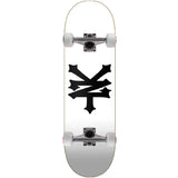 Zoo York OG 95 Crackerjack Custom Skateboard - White/Black 8.375"