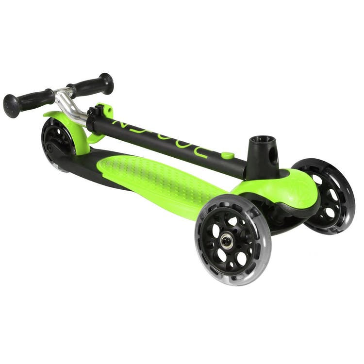 Zycom Zing Complete Scooter w/Light Up Wheels - Lime/Black