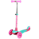 Zycom Zing Complete Scooter w/Light Up Wheels - Teal/Pink