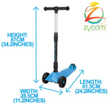Zycom Zinger 3 Wheel Cruiser Scooter - Blue/Black