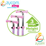 Zycom Zing Complete Scooter w/Light Up Wheels - Pink/Purple