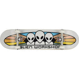 Alien Workshop Spectrum Complete Skateboard - White 7.75''