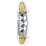 Alien Workshop Spectrum Complete Skateboard - White 8''