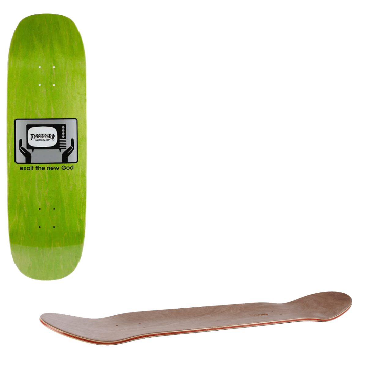 Alien Workshop x Thrasher Exalt Shovel Skateboard Deck - 8.75"
