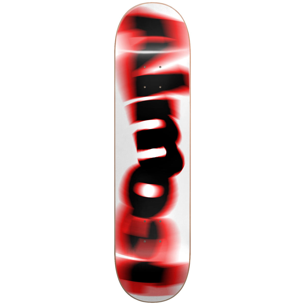 Almost Spin Blur Logo Skateboard Deck - Red 7.75''