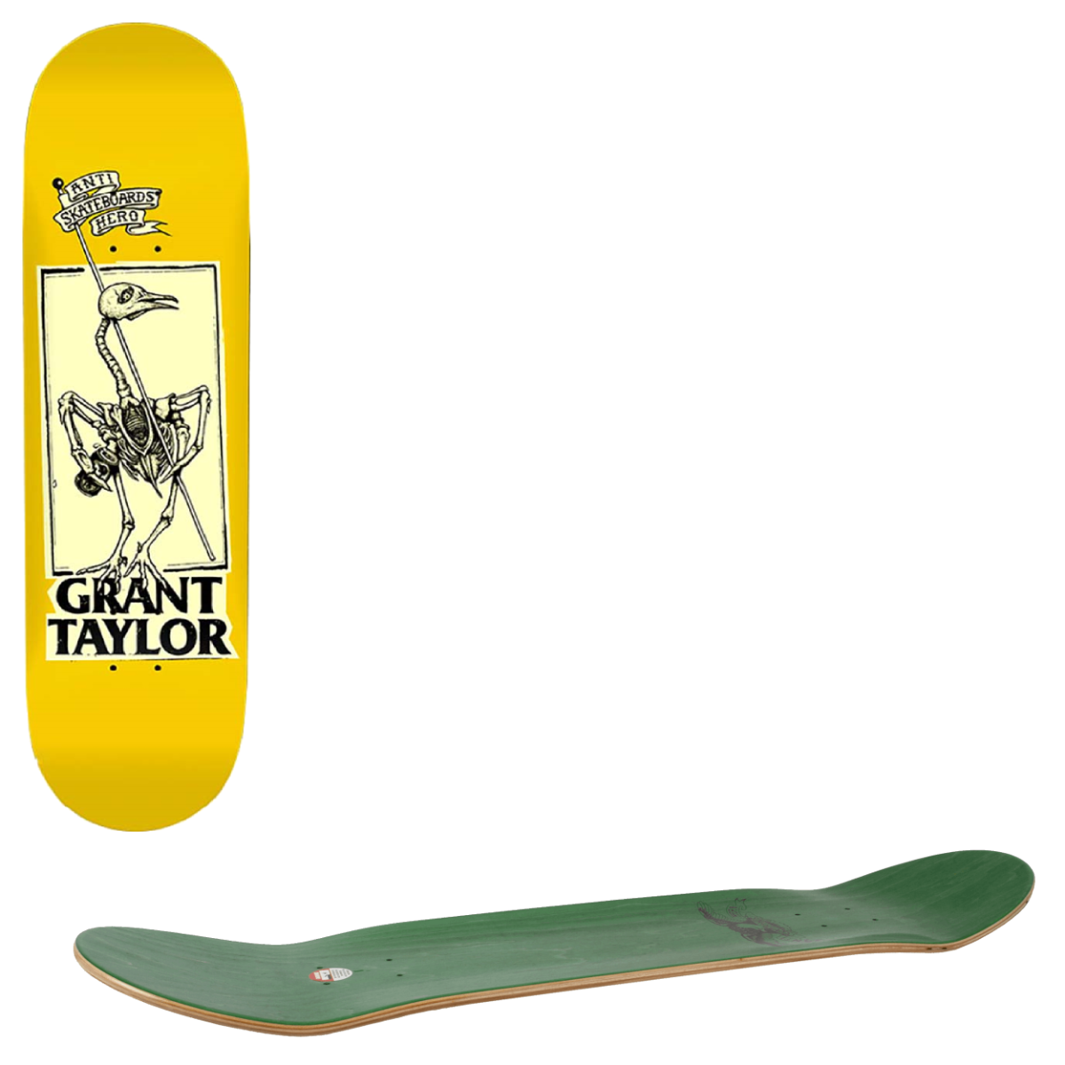 Anti Hero Pigeon Vision Skateboard Deck - Taylor 8.25"