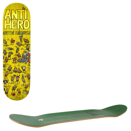 Anti Hero Roached Out Skateboard Deck - Kanfoush 8.06"