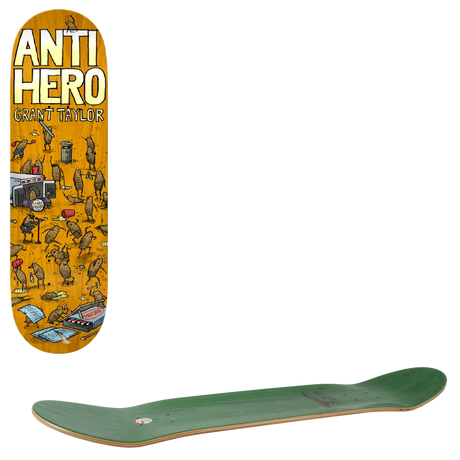 Anti Hero Roached Out Skateboard Deck - Taylor 8.62"