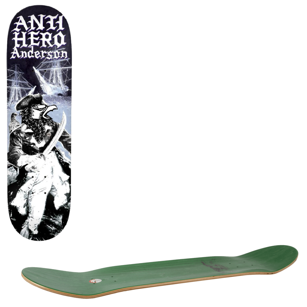 Anti Hero Wild Unknown Skateboard Deck - BA 8.5
