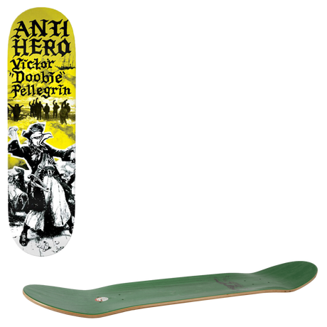 Anti Hero Wild Unknown Skateboard Deck - Doobie 8.75