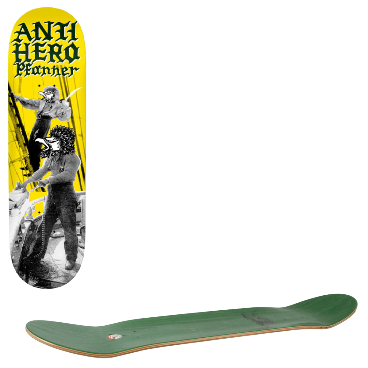 Anti Hero Wild Unknown Skateboard Deck - Pfanner 8.25