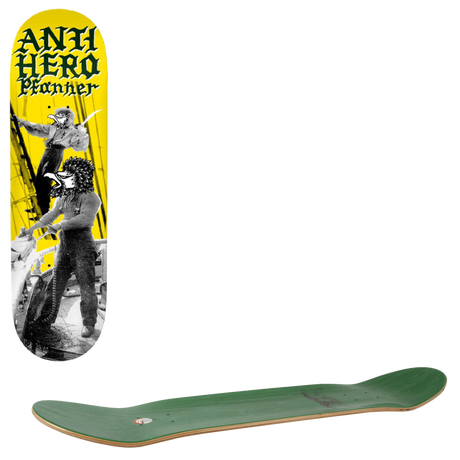 Anti Hero Wild Unknown Skateboard Deck - Pfanner 8.25