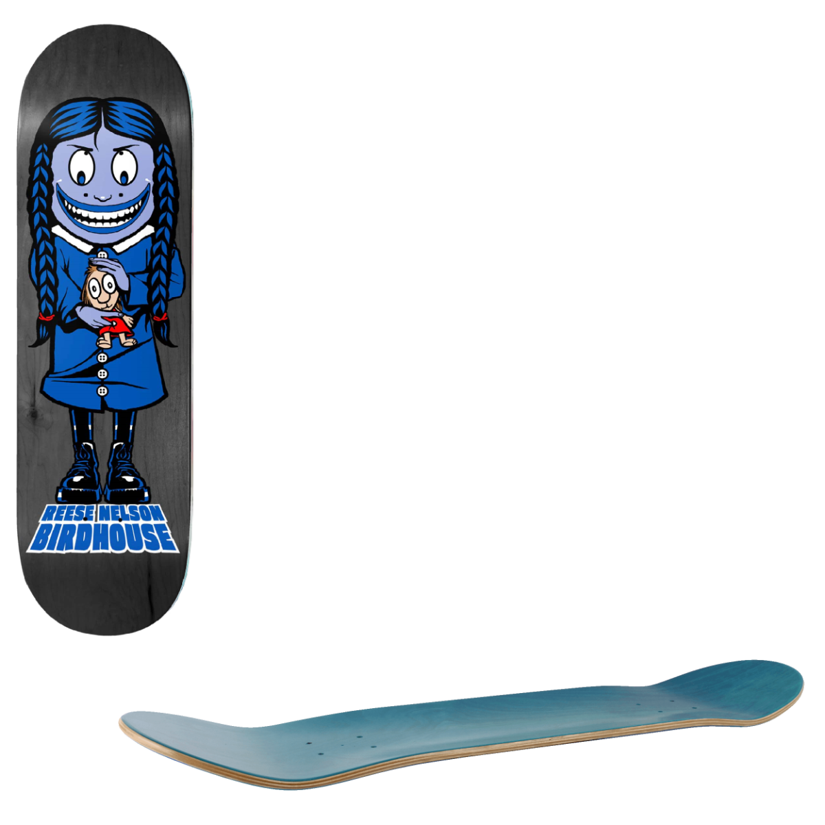 Birdhouse Pro Skateboard Deck - Nelson Inception 8.25"