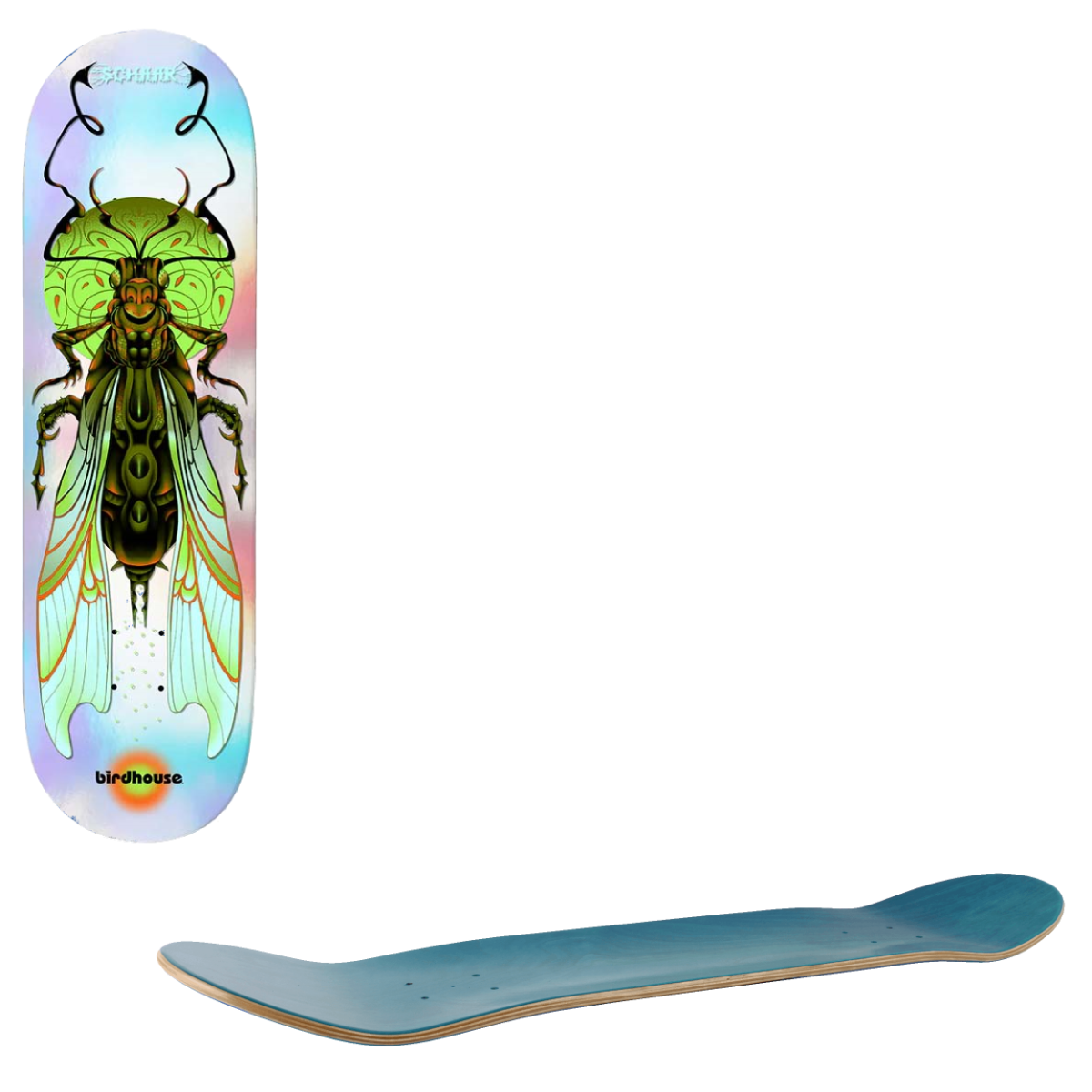Birdhouse Pro Skateboard Deck - Schaar Ilham Insects 8.25"