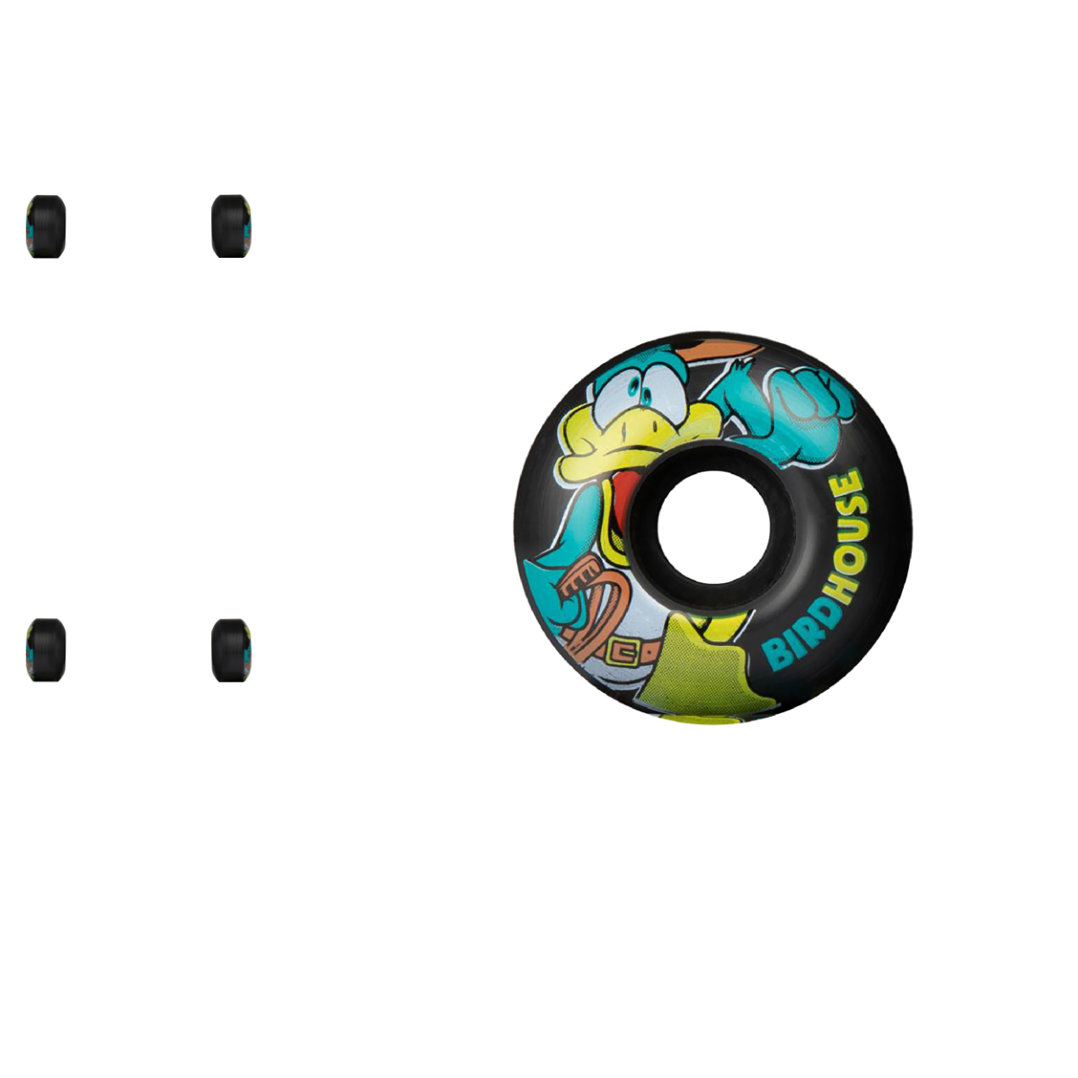 Birdhouse Duck Jones Skateboard Wheels 52mm