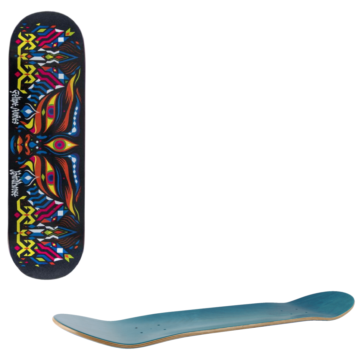 Birdhouse Entities Skateboard Deck - Nunes 8.25"