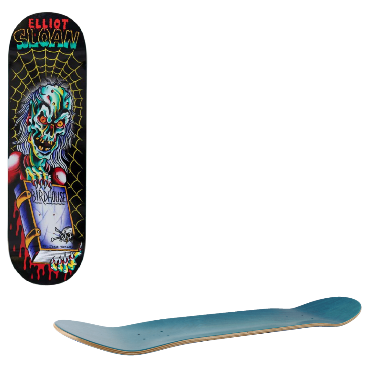 Birdhouse Todaro Skateboard Deck - Sloan 8.625"
