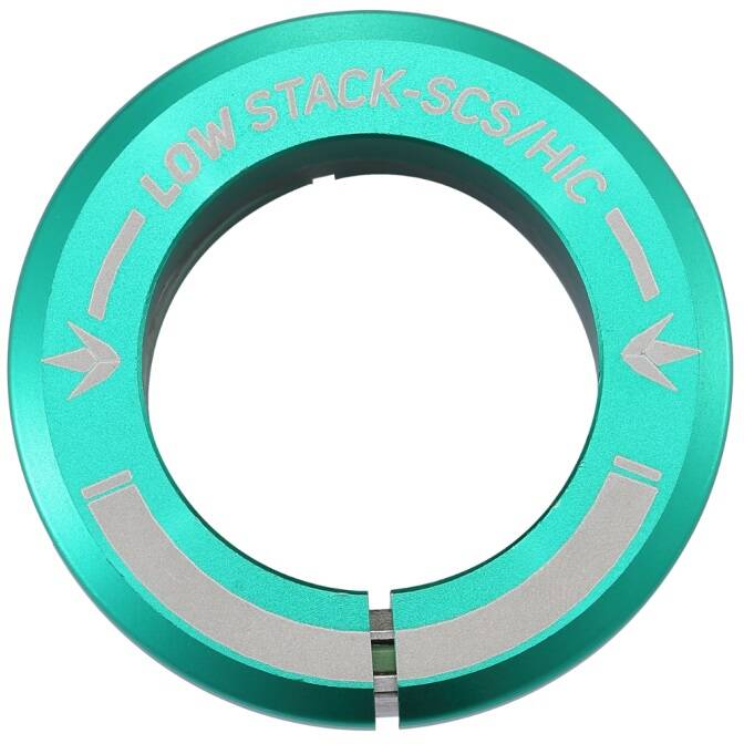 Blunt Low Stack SCS/HIC Integrated Scooter Headset - Teal