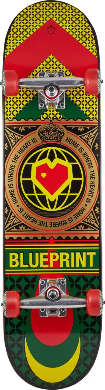 Blueprint Home Heart Complete Skateboard