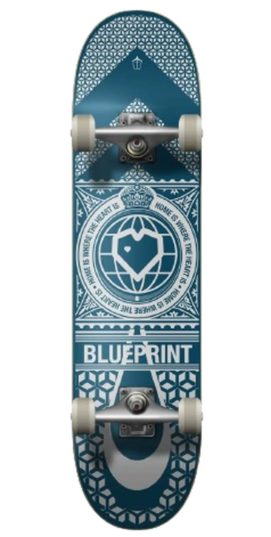 Blueprint Home Heart Complete Skateboard