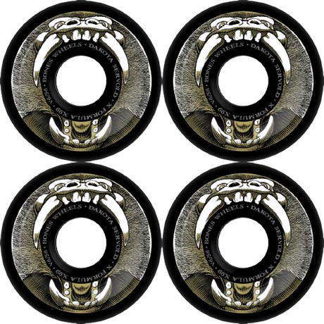 Bones Dakota Servold Skateboard Wheels 4-Pack