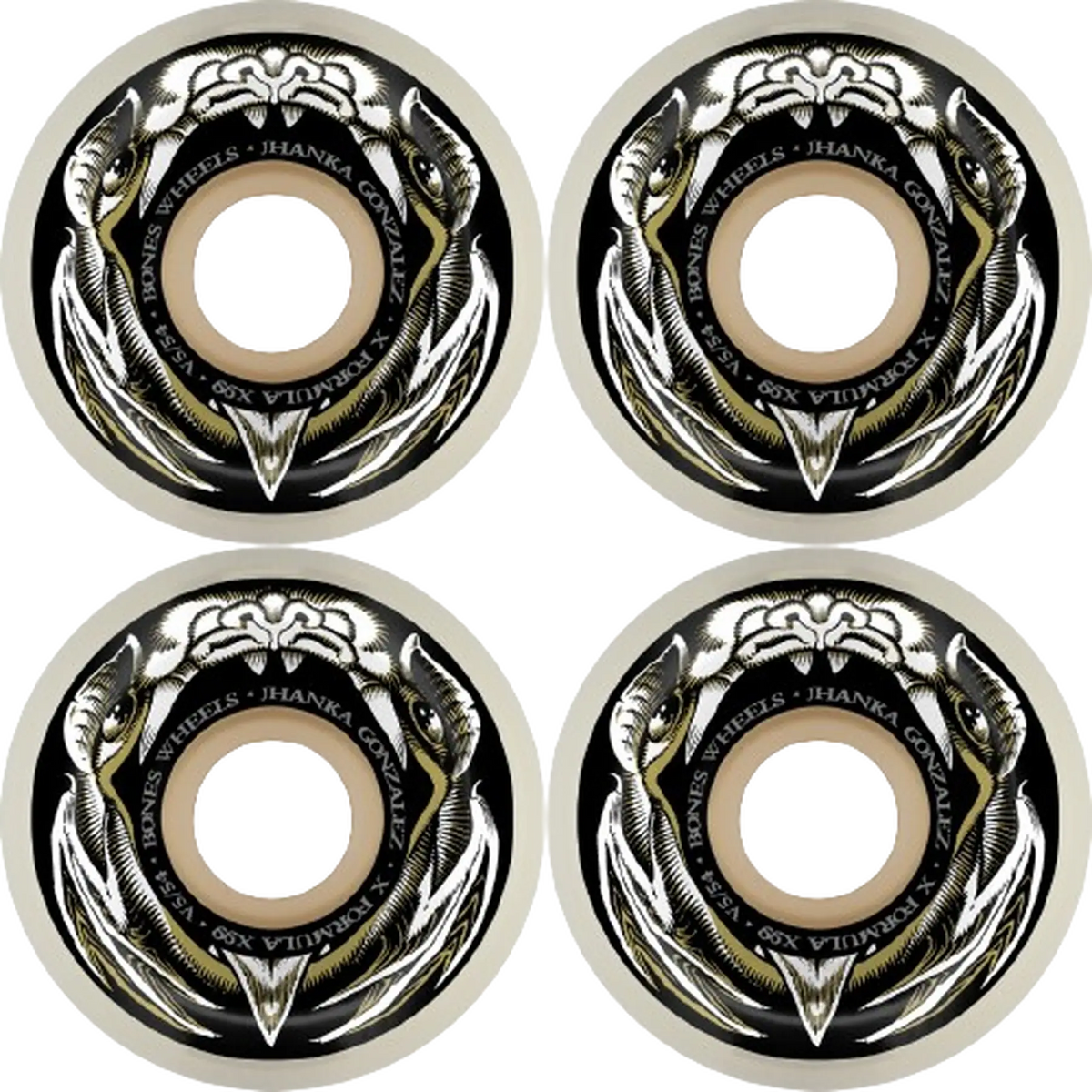 Bones Jhanka Gonzalez Skateboard Wheels 4-Pack