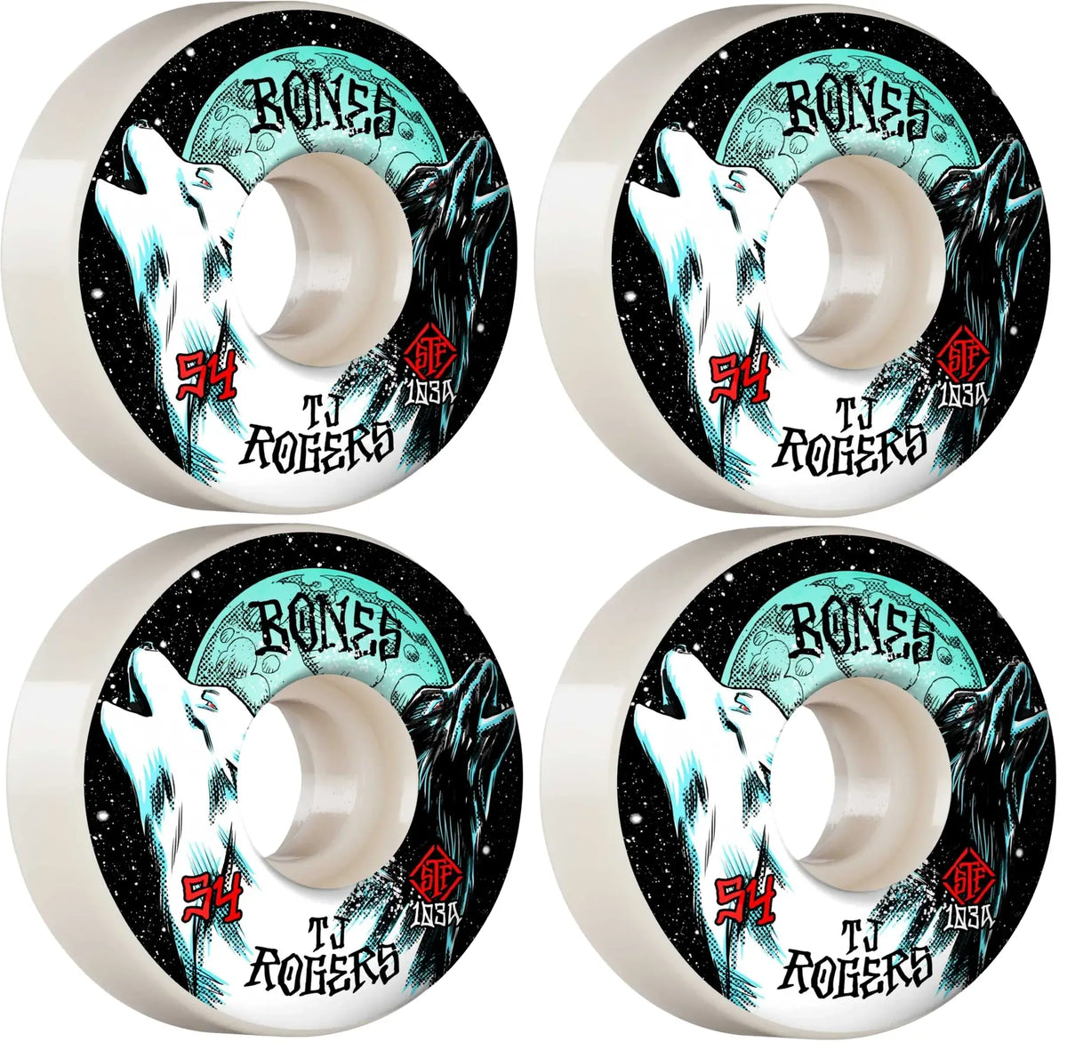 Bones Pro STF V3 Slims Skateboard Wheels 4-Pack