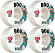 Bones Pro STF V4 Wide Skateboard Wheels 4-Pack