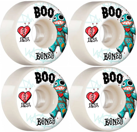Bones Pro STF V4 Wide Skateboard Wheels 4-Pack
