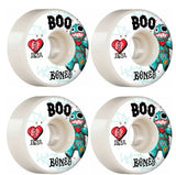 Bones Pro STF V4 Wide Skateboard Wheels 4-Pack - Boo Voodoo - 55mm