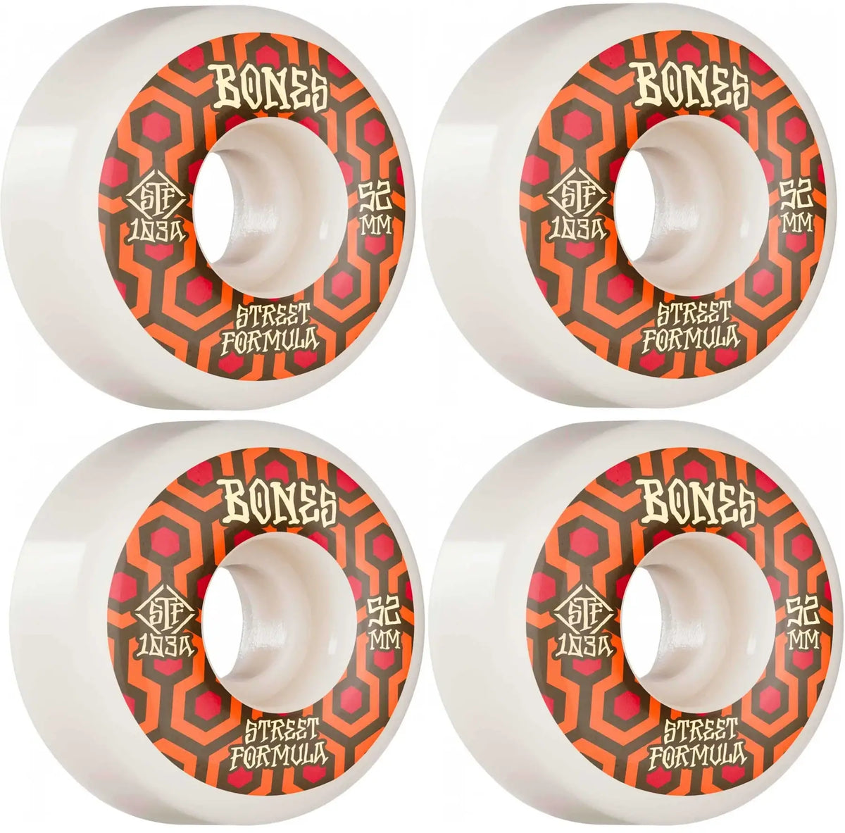 Bones STF V1 Standard Skateboard Wheels 4-Pack