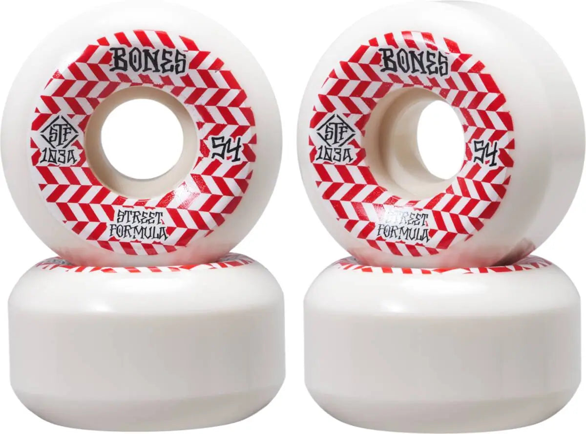 Bones STF V5 Sidecut Skateboard Wheels 4-Pack