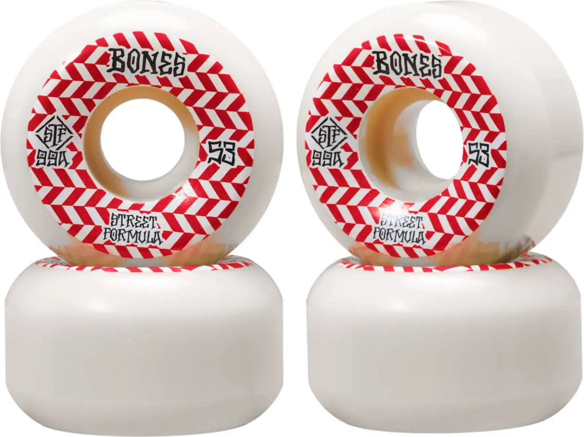 Bones STF V5 Sidecut Skateboard Wheels 4-Pack