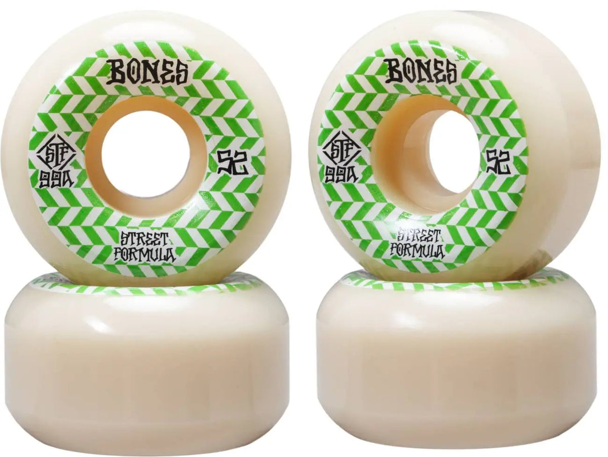 Bones STF V5 Sidecut Skateboard Wheels 4-Pack