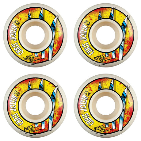 Bones X-Formula Joslin Slice Of Life Skateboard Wheels 4-Pack