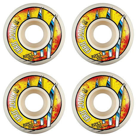 Bones X-Formula Joslin Slice Of Life Skateboard Wheels 4-Pack