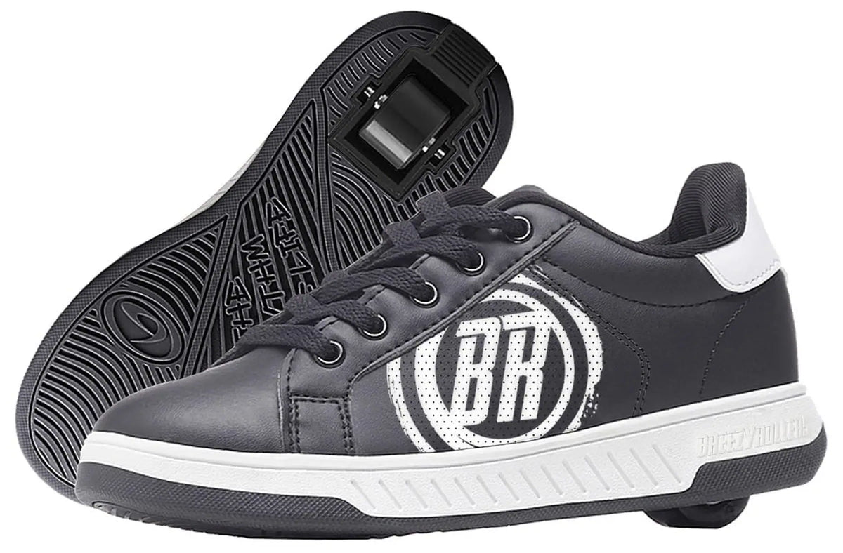 Breezy Classic Black Roller Shoes