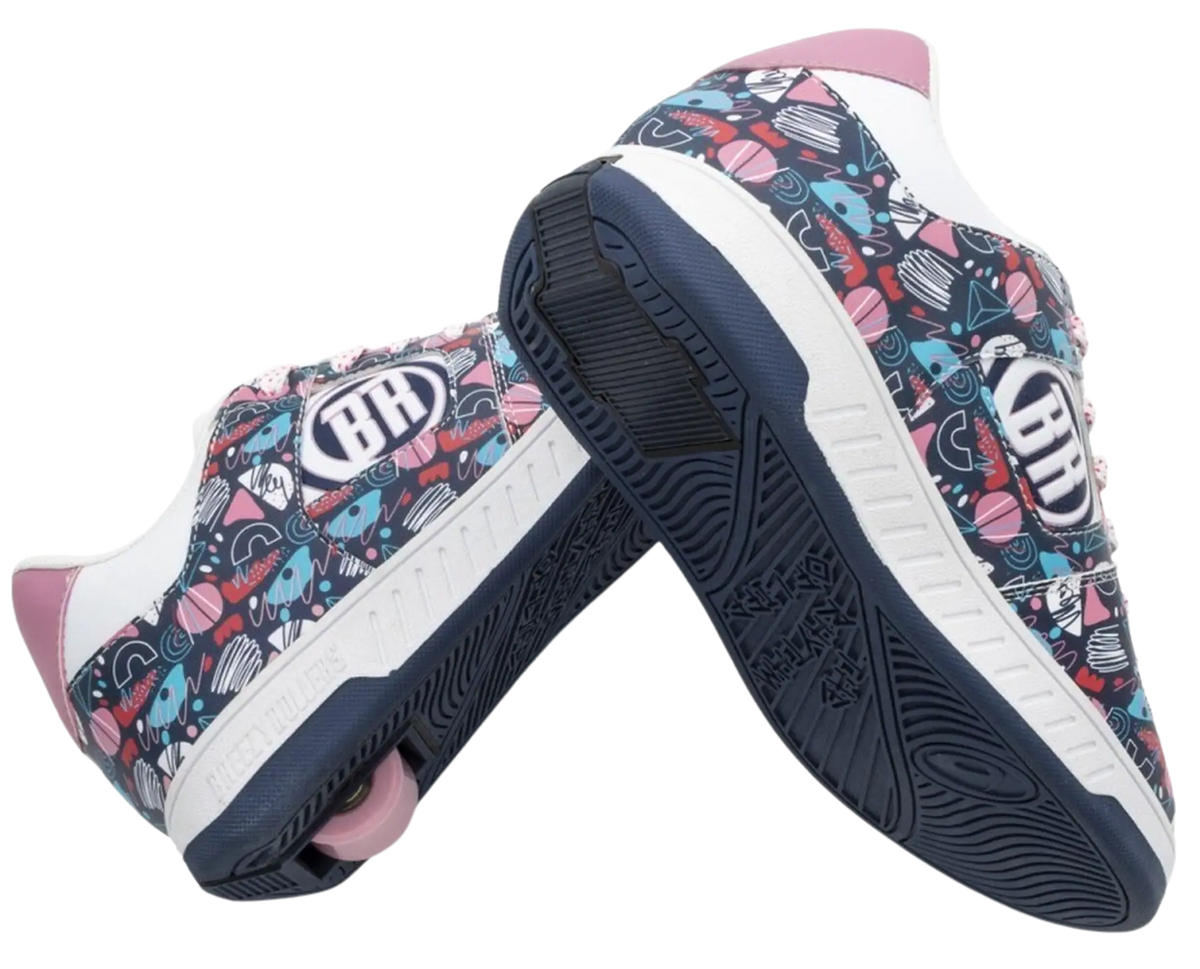 Breezy Groovy Purple Roller Shoes