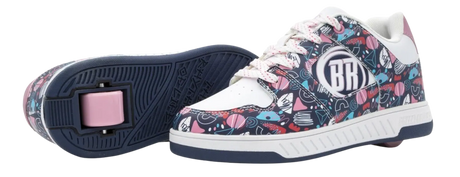 Breezy Groovy Purple Roller Shoes