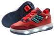 Breezy Red Light Beam Roller Shoes