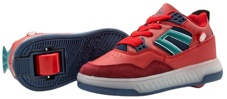 Breezy Red Light Beam Roller Shoes