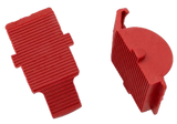 Breezy Replacement Cover Roller Shoes - Red