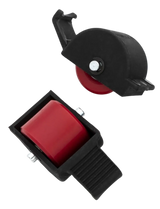 Breezy Replacement Wheels Set Roller Shoes - Black/Red