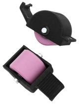 Breezy Replacement Wheels Set Roller Shoes - Black/Dark Pink