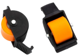 Breezy Replacement Wheels Set Roller Shoes - Black/Orange