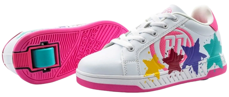 Breezy Star Splash Pink Roller Shoes