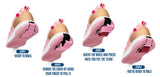 Breezy Star Splash Pink Roller Shoes