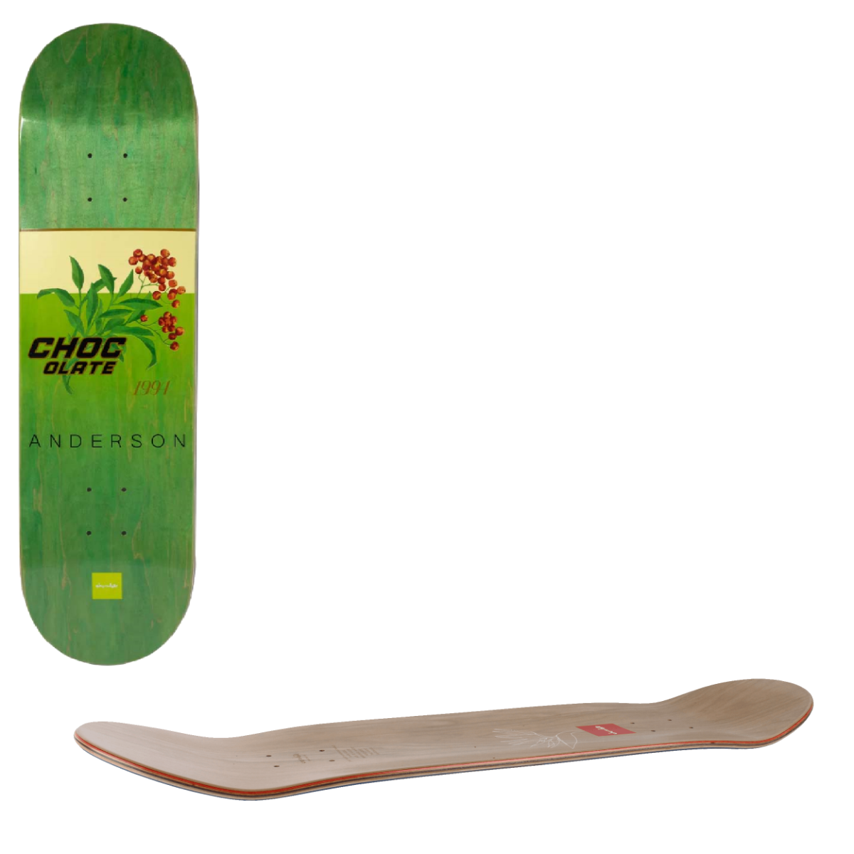 Chocolate Burn One Skateboard Deck - Anderson 8.25"