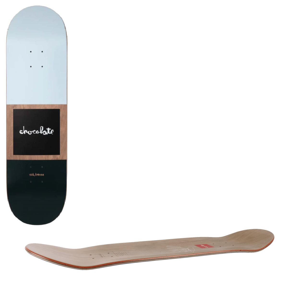 Chocolate OG Square Skateboard Deck - Herrera 8.25"